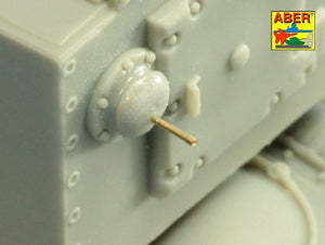 Aber 72L-70 Russian 107 mm ZIS-6 tank barrel for KV-2 1/72 – image 10