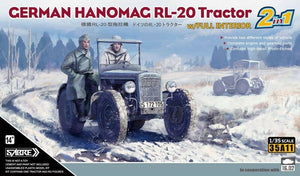Saber 35A11 Hanomag RL-20 2 in 1 1/35
