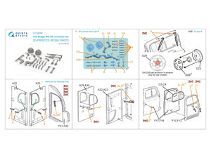 Quinta Studio QT35009 Dodge WC-54 detailing set (Zvezda) 1/35 – Bild 12