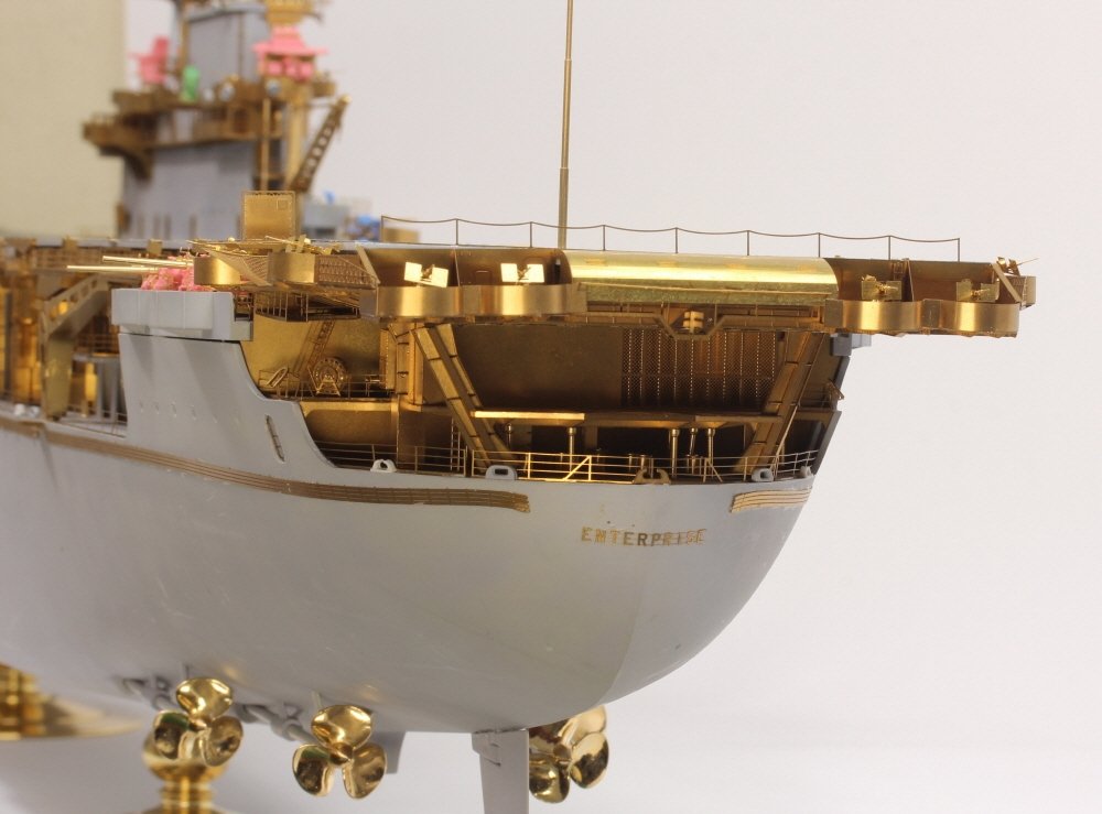 Pontos 27010fn 1/200 USS CV-6 Enterprise 1942 Detail Up Set (Teak Tone wooden deck) 1/200 – image 26