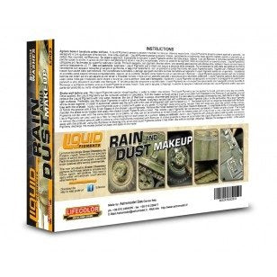 Lifecolor LP03 Liquid pigments Set Rain and dust 6x22ml – obrázek 2