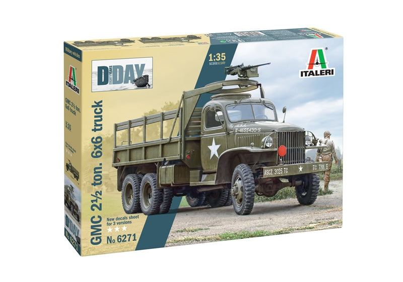 Italeri 6271 GMC 2 1/2 Ton. 6x6 Truck &amp;quot;D-Day 80° Anniversary&amp;quot; 1/35 – image 2