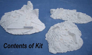RT-Diorama 35127 Rubble, debris pile set (3 pcs.) 1/35 – image 2