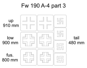 Omask 24005 Fw 190 A-4 partie 3 1/48