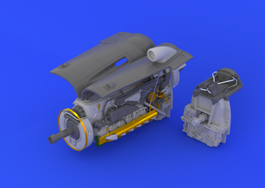 Eduard 632025 Bf 109G-6 engine 1/32 (Revel) – image 4