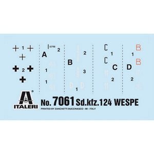 Italeri 7061 Sd.Kfz. 124 “Wespe” 1/72 – Bild 2