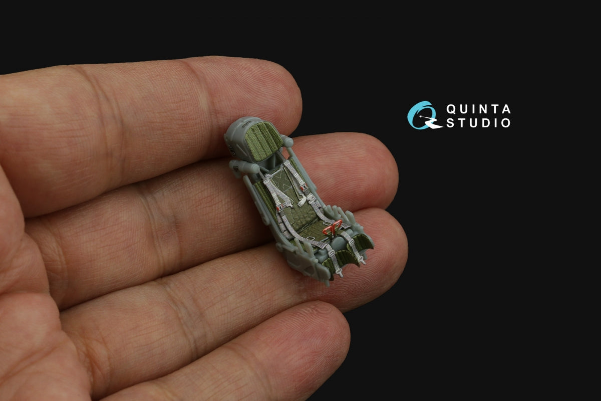 Quinta Studio QD48505 MiG-31BM 3D-Printed &amp;amp; colored Interior on decal paper (Hobby Boss) 1/48 – immagine 11