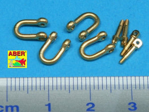 Aber R-13 Late model Shackle for Pz.Kpfw.VI Tiger Ausf.B x4pcs 1/35 – image 2
