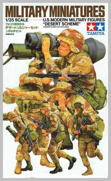 Tamiya 35153 US Modern Figures Desert (1/35)