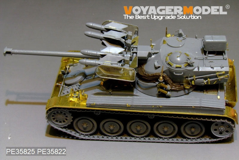 Voyager Model PE35825 Modern French AMX-13/75 w/SS-11 ATGM light tank basic (smoke discharger, Atenna base Include）For TAKOM 2038 1/35 – image 6