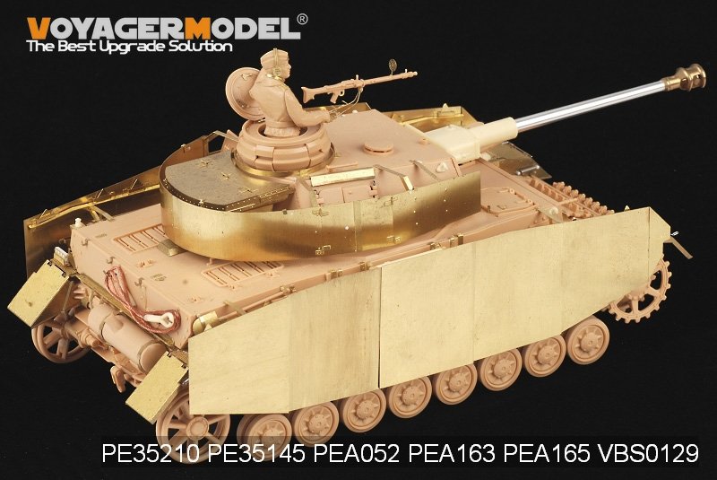 Voyager Model PE35210 WWII German Pz.Kpfw.IV Ausf.H for TAMIYA 35209 1/35 – obrázek 6