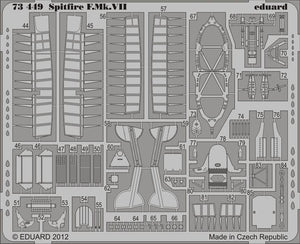 Eduard 73449 Spitfire F. Mk. VII 1/72 ITALERI – Bild 2