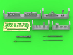 Master GM-35-024 MG-42 - German machine gun (7.92mm) - complete rifle - includes turned, resin, photo-etched parts (1 pc.) 1/35 – image 6