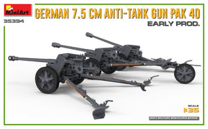 MiniArt 35394 GERMAN 7.5CM ANTI-TANK GUN PAK 40. EARLY PROD 1/35 – imagen 7