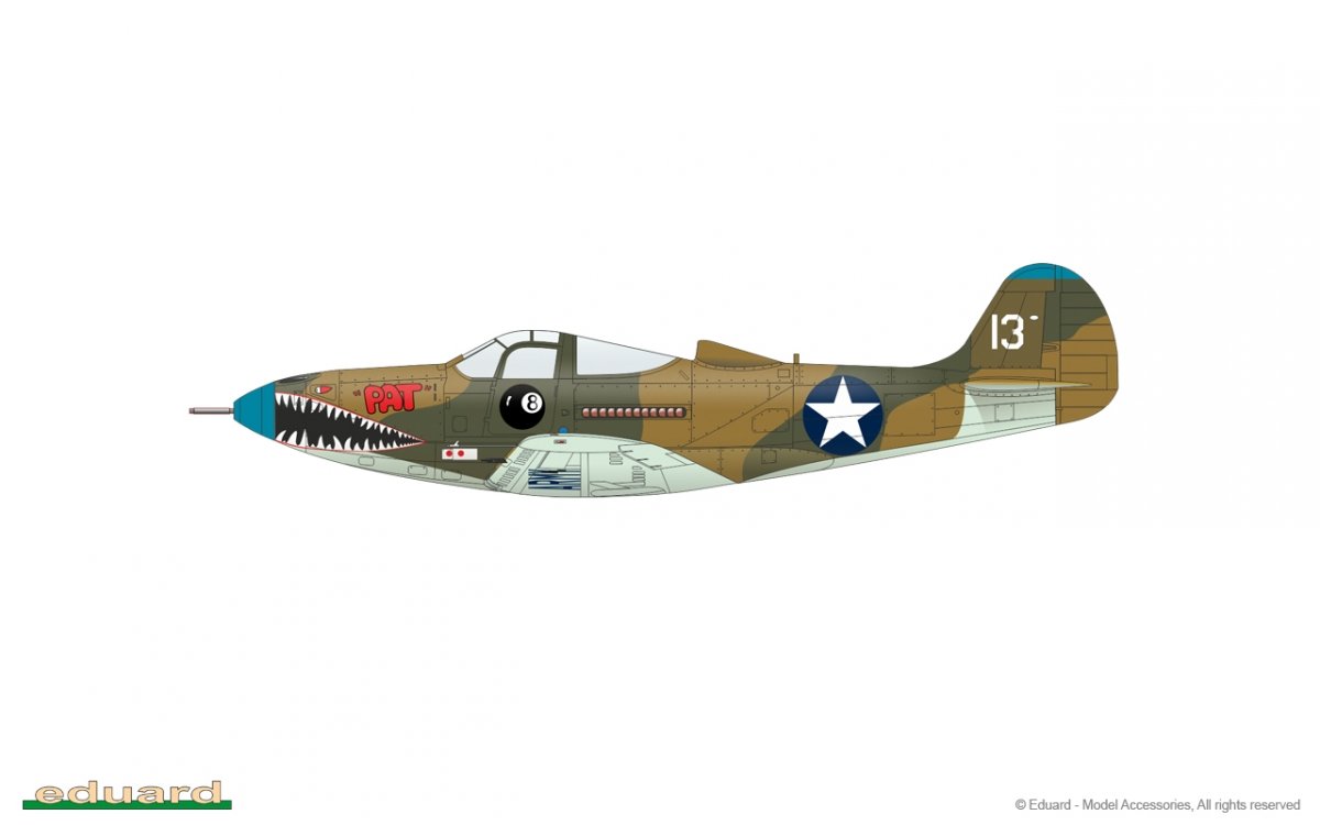 Eduard 8092 P-400 1/48 – immagine 14
