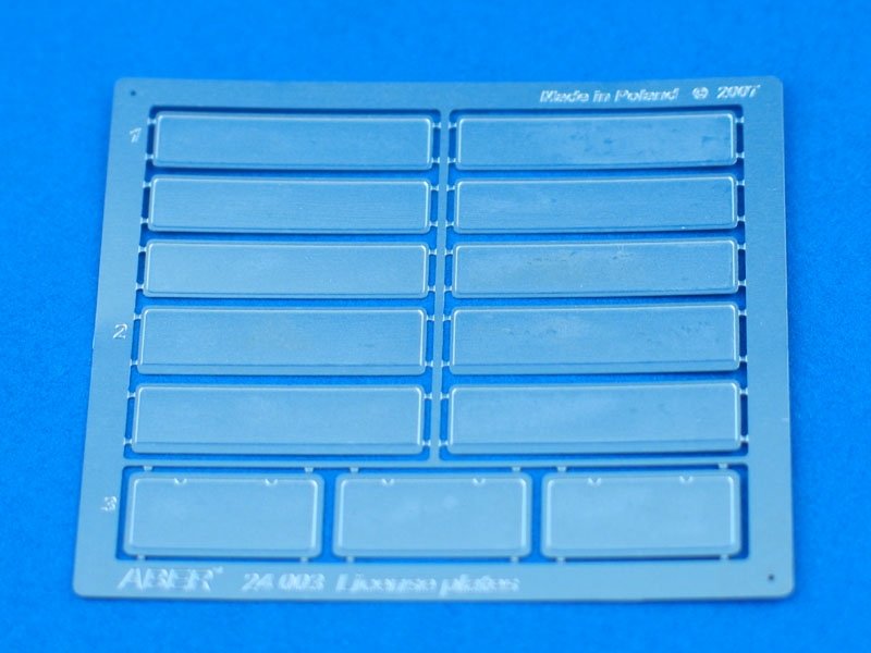 Aber 24003 License Plates (1/24)