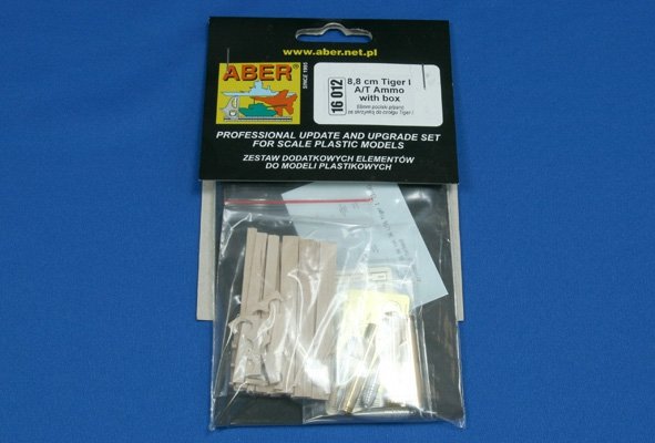 Aber 16012 8.8cm Tiger IA/T Ammo with box (1/16) – image 3