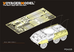 Jupes latérales/coffres de rangement pour véhicules blindés américains M8/M20 de la Seconde Guerre mondiale, modèle Voyager PEA335 (pour TAMIYA 35228 35234), échelle 1/35