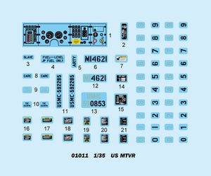 Trumpeter 01011 MK.23 MTVR Cargo Truck 1/35 – obrázek 4