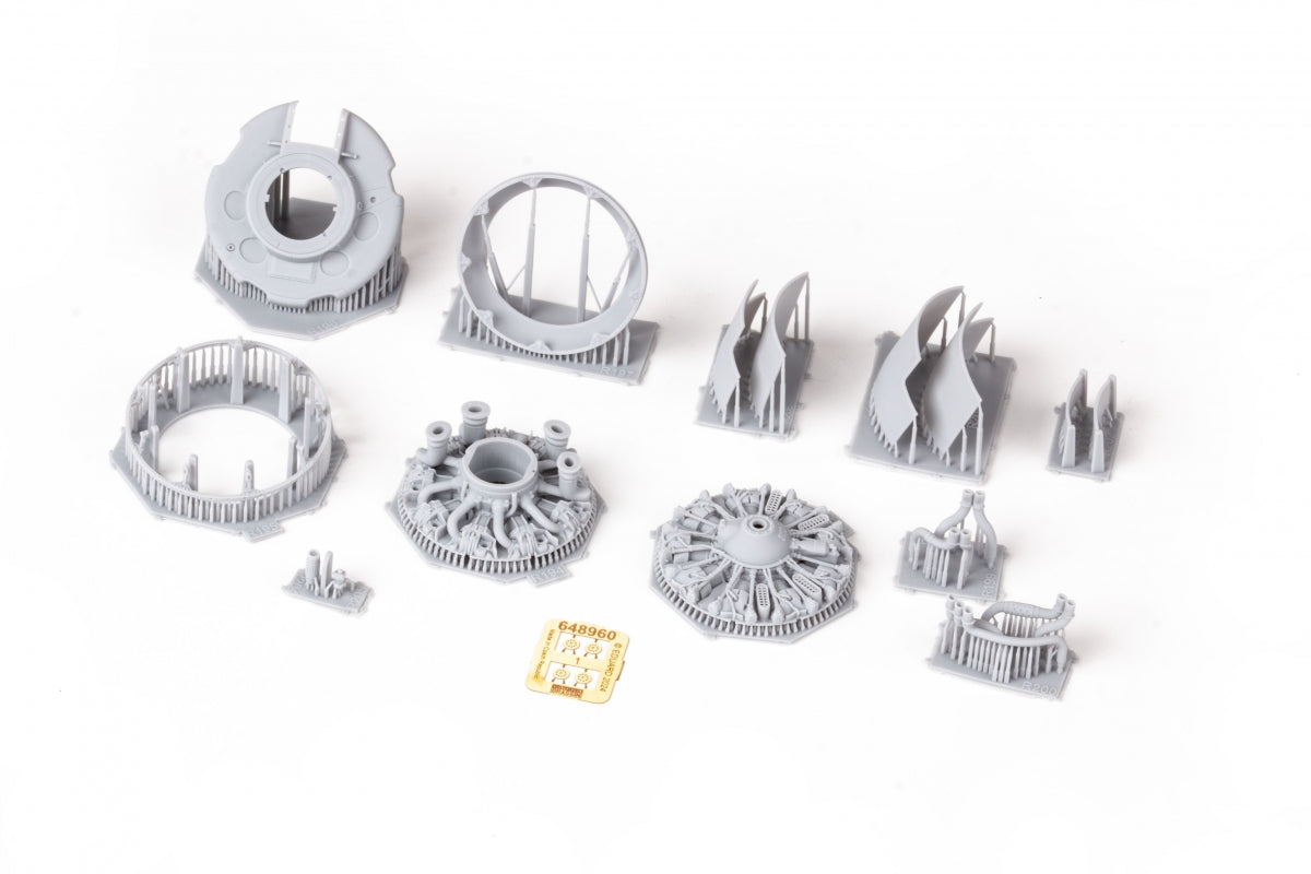 Eduard 648960 FM-2 engine PRINT EDUARD 1/48 – Bild 3