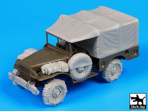 Black Dog T35102 US Dodge accessories set 1/35 – obrázek 2