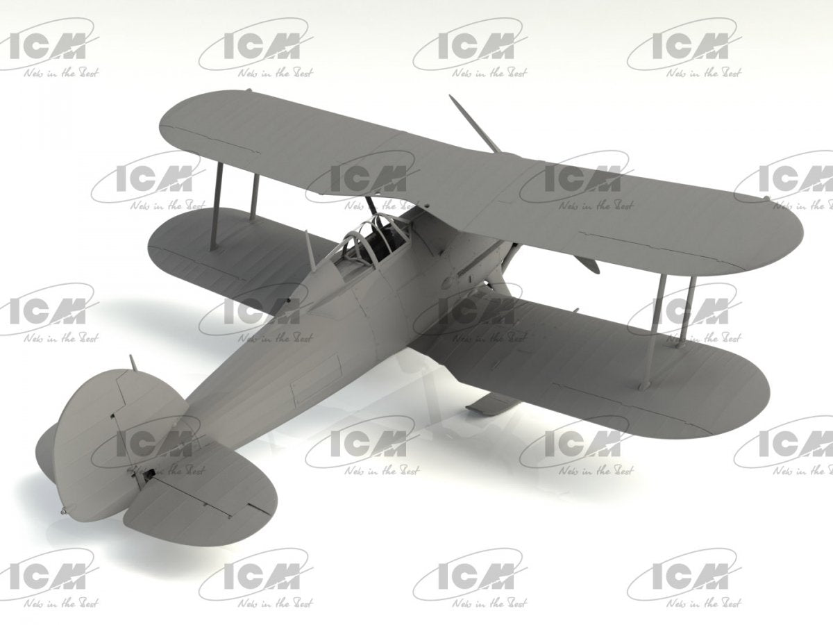 ICM 32044 J-8 Gladiator WWII Swedish Fighter 1/32 – Bild 4