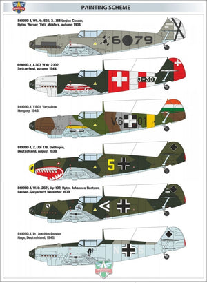 Modelsvit 4806 Messerschmitt Bf.109 D-1 1/48 – Bild 4