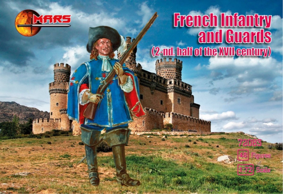 Mars 72083 Royal French Infantry &amp;amp; Guards 17 century (1/72)