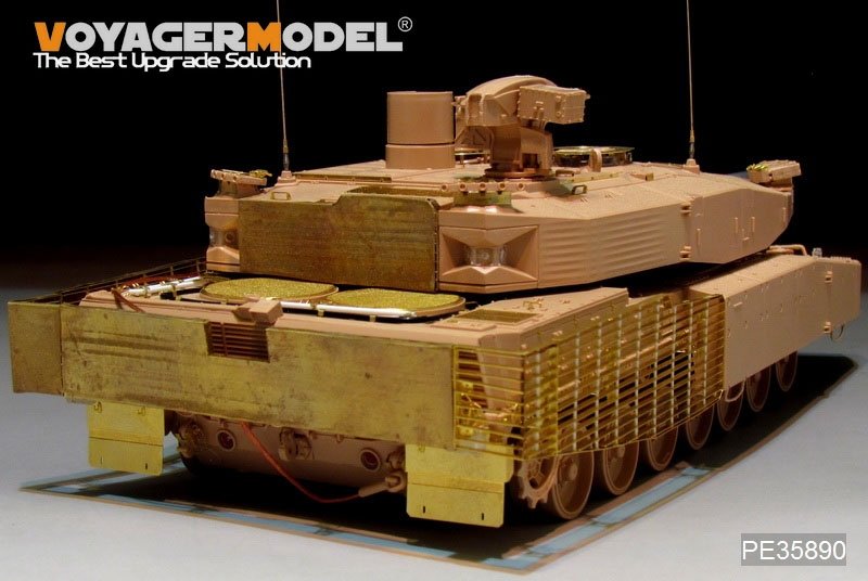 Voyager Model PE35890 Modern German Leopard2A4 Revolution 1 MBT Basic for TIGER 1/35 – obrázek 8