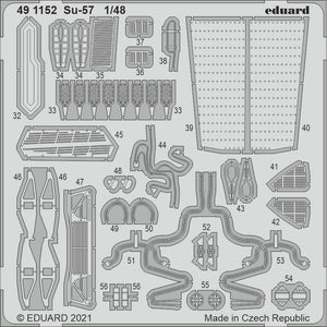 Eduard 491152 Su-57 for ZVEZDA 1/48