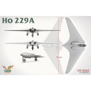 Takom 32001W Ho 229 Box - Ho 229A + Ho 229B + Ho 229 Pilot (Limited Edition) 1/32 – image 7