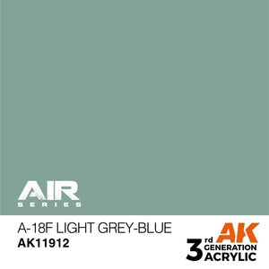 AK Interactive AK11912 A-18F LIGHT GRAY-BLUE – AIR 17ml