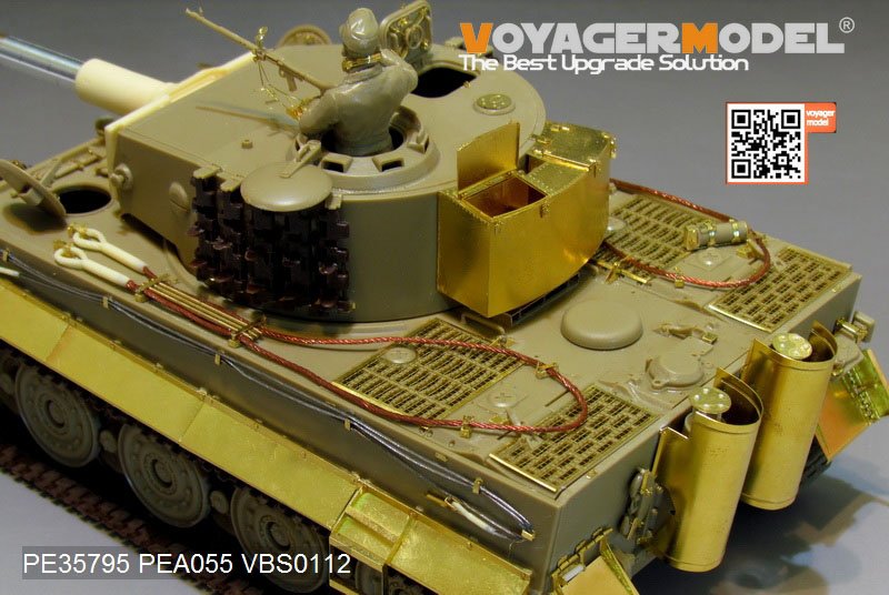 Voyager Model PE35795 WWII German Tiger I Late Production（For TAMIYA 35146/25109/25401） 1/35 – immagine 2