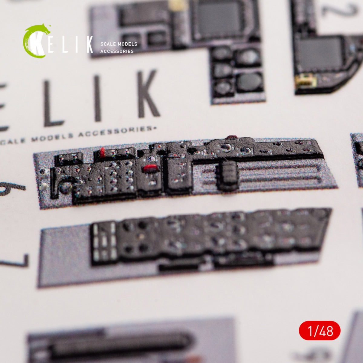 KELIK K48065 F-18C HORNET INTERIOR 3D DECALS FOR HASEGAWA KIT 1/48 – image 6