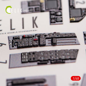 KELIK K48065 F-18C HORNET INTERIOR 3D DECALS FOR HASEGAWA KIT 1/48 – image 6