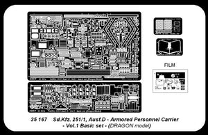 Aber 35167 Sd.Kfz.251/1 ausf.D part 1 basic set (DRA) (1/35) – image 4