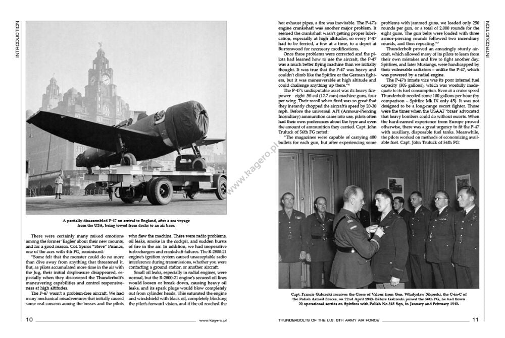 Kagero 12015 Thunderbolts of the US 8th Army Air Force March 1943 - February 1944 EN – Bild 2