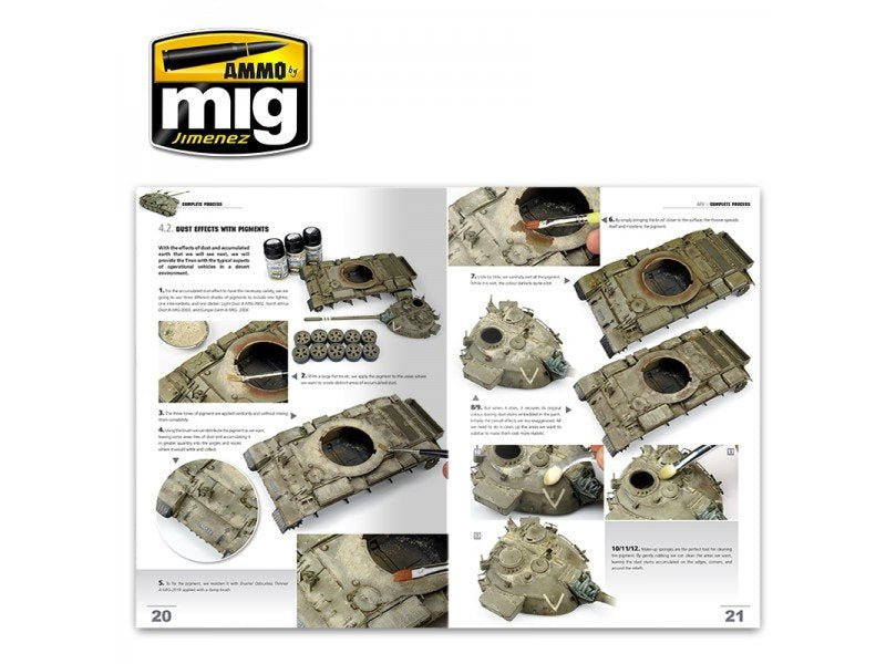 Ammo of Mig Jimenez 6205 Encyclopedia of Modeling Techniques Armored Vehicles Volume 6 Complete Process (Polish language) – immagine 5