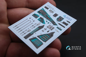 Quinta Studio QD35020 Mi-24V 3D-Printed &amp;amp; colored Interior on decal paper (for Trumpeter kit) 1/35 – Bild 3