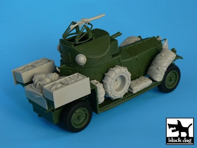 Black Dog T35013 Pattern 1920/sand tires for Roden1/35