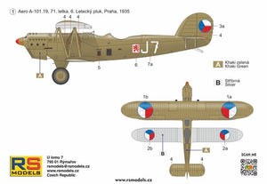RS Models 94011 Aero A-101 1/72 – immagine 3