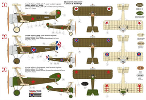 Kovozavody Prostejov KPM0182 Sopwith Triplane Russian 1/72 – Bild 2