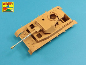 Aber 35L-237 75mm KwK40L/48 barrel with middle model muzzle brake for Germ.Pz.Kpfw.VI, Ausf.H 1/35 – image 3