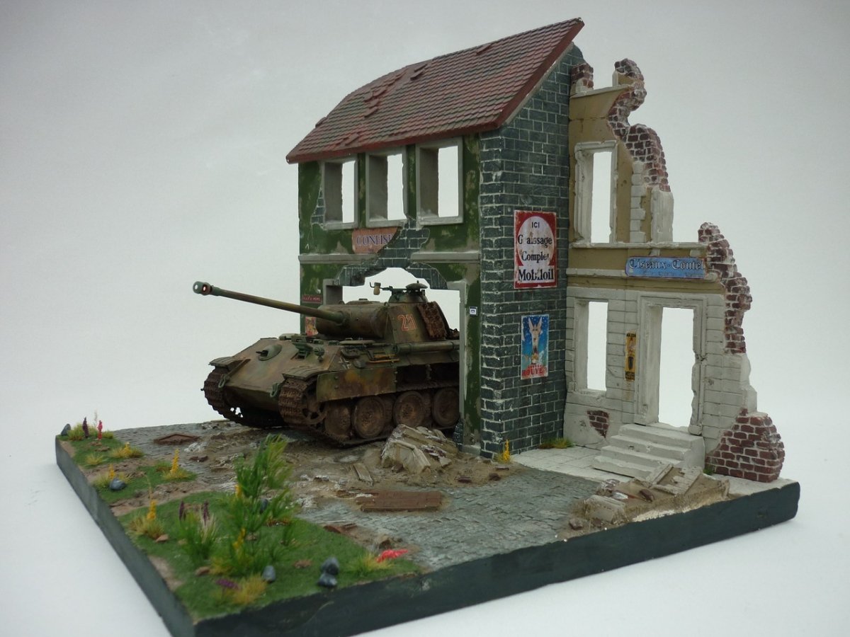 RT-Diorama 35130 Diorama-Base: &amp;quot;Der Durchbruch&amp;quot; im Maßstab 1/35 – immagine 7