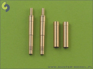 Master AM-32-009 German aircraft machine gun MK 108 (30mm) barrels &amp;amp; blast tubes (2pcs) (1/32)