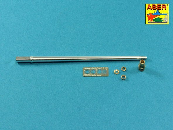Aber 35L-300 Barrel with muzzle brake for Panther G for Takom 1/35 models – imagen 4