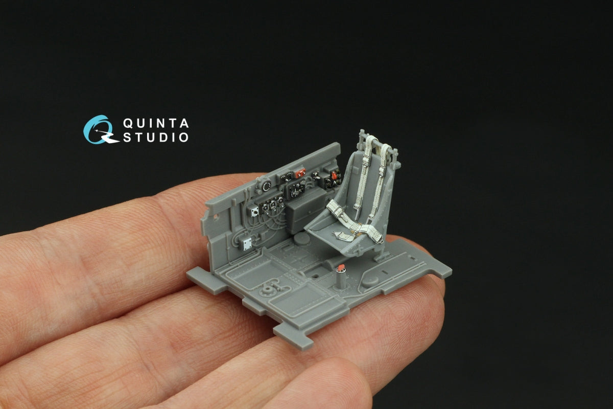 Quinta Studio QD48510 P-47 D-30 3D-Printed colored Interior on decal paper (Miniart) 1/48 – image 9