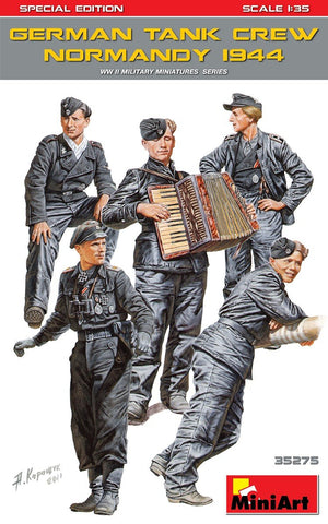 MiniArt 35275 GERMAN TANK CREW (Normandy 1944) SPECIAL EDITION 1/35