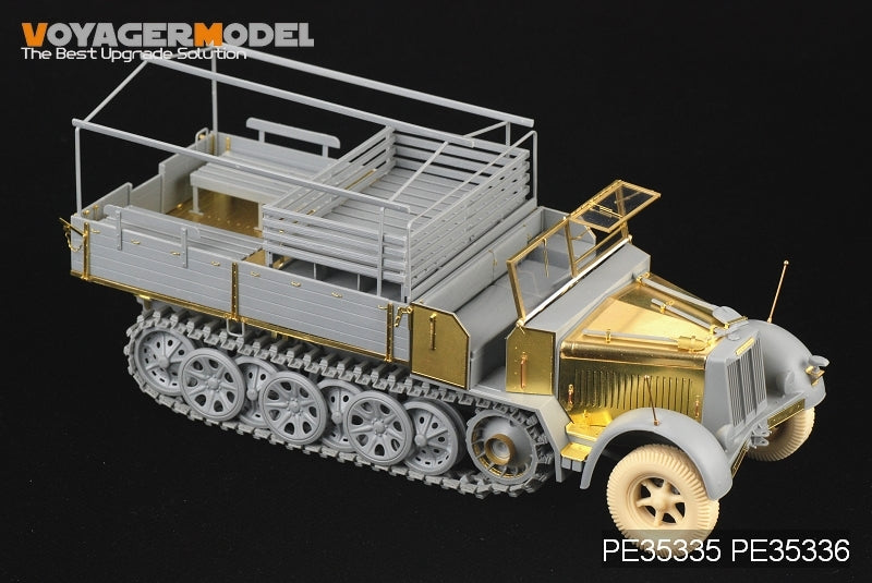Voyager Model PE35335 WWII German Sd.Kfz.7 8t Late Production For DRAGON 6562 1/35 – obrázek 5
