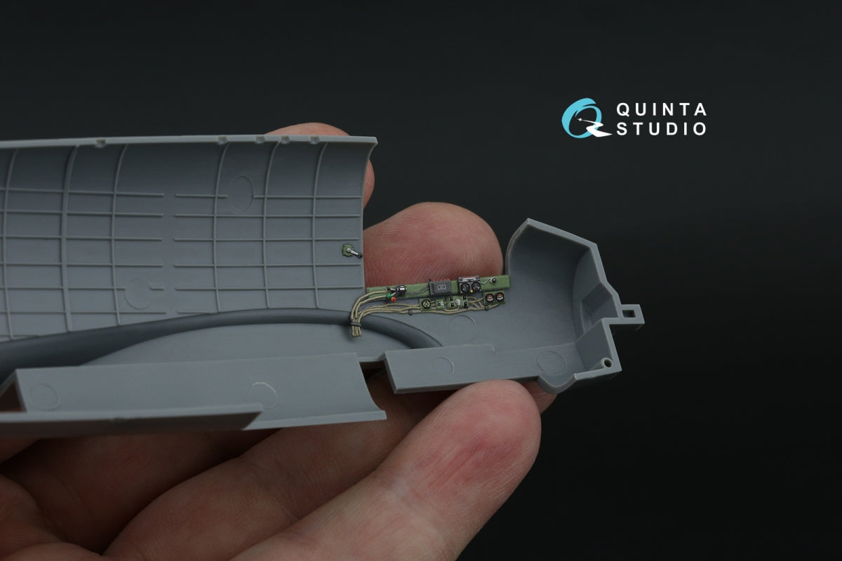 Quinta Studio QDS-48556 Bristol Beaufighter TF.Mk.X 3D-Printed &amp;amp; colored Interior on decal paper (Tamiya) (small version) 1/48 – image 5
